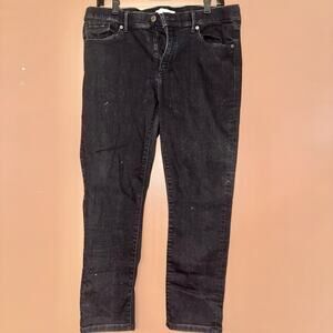Banana Republic Men's Black Denim Skinny Ankle Jeans - Size 32P